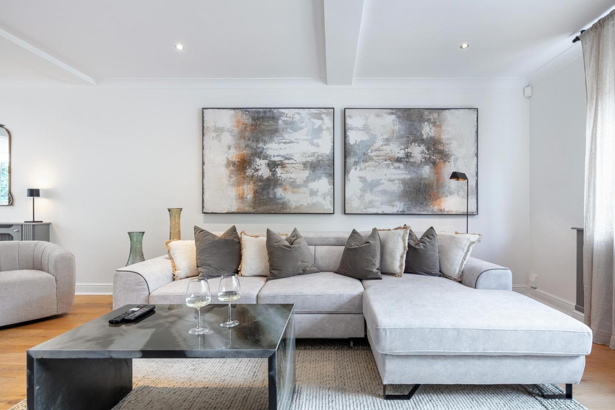 Casa de férias Rare 4beds Townhouse In Kensington With Patio Londres